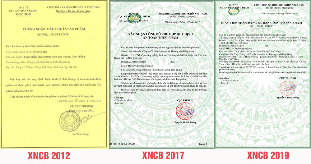 Vương Tâm Thống đã được kiểm định và chứng nhận về độ an toàn nhiều năm trên thị trường.jpg